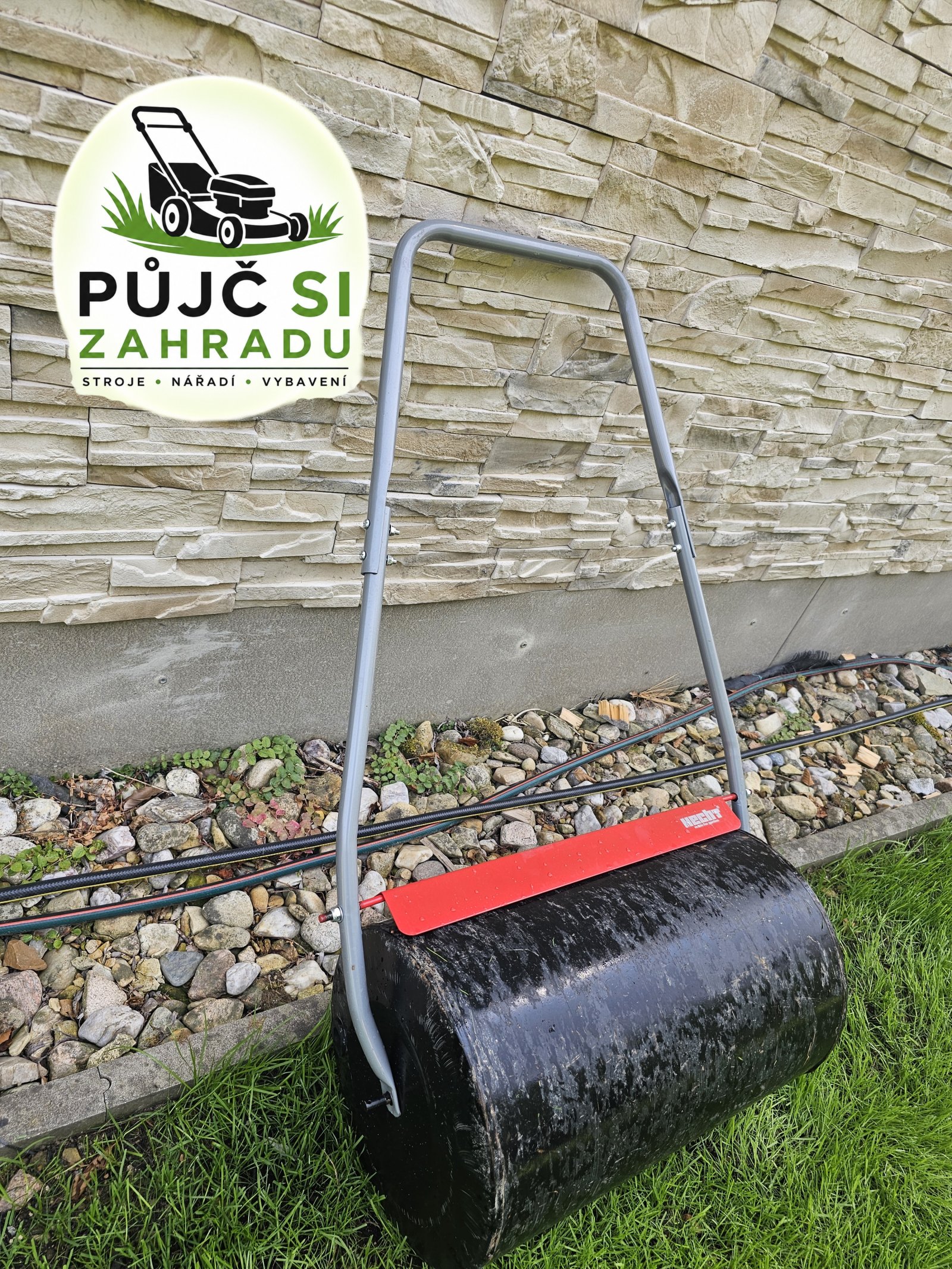 Foto stroje: Hutnící válec Hecht 50kg